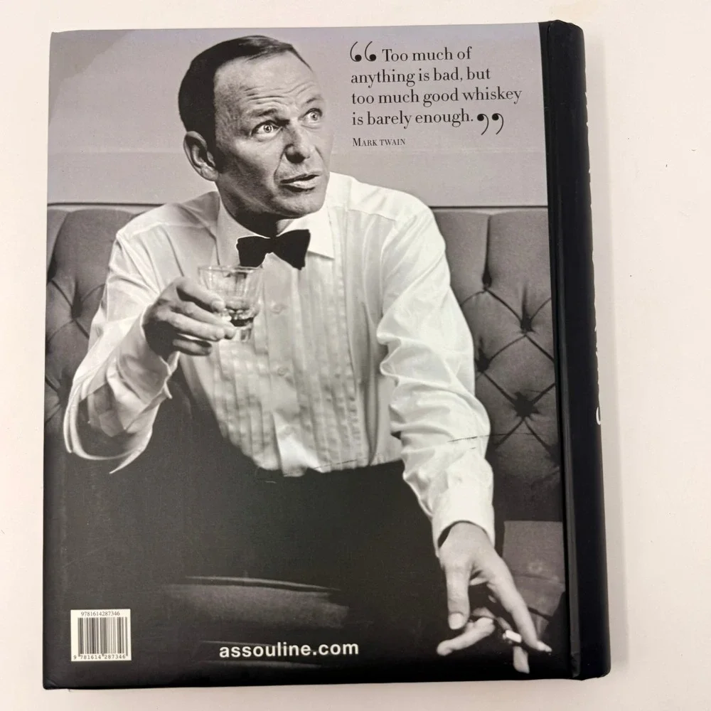 Assouline Whiskey Cocktails Hardcover Spiral Bound Book 9781614287346 Mixology